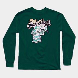 Des Moines Oak Leafs Hockey Long Sleeve T-Shirt